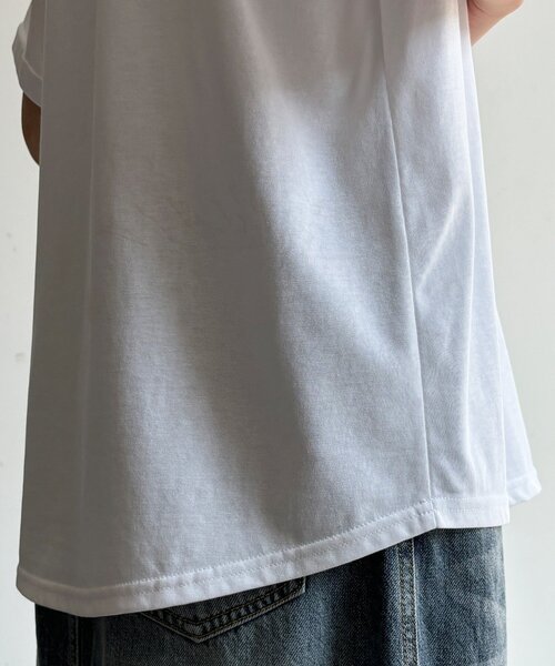 DouDou(ドゥドゥ)の「【WEB限定】ハート×ロゴ刺繍TEE(Tシャツ/カットソー・レディース・ブラック/オフホワイト/ブラウン・FREE)」の20枚目の写真