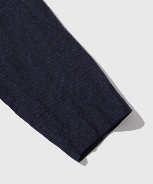 WILD LIFE TAILOR Adam et Rope'(ワイルドテーラーアダムエロペ )の「LINEN SKIPPER SHIRT(その他トップス・メンズ・ベージュ/ネイビー・L/M)」の7枚目の写真