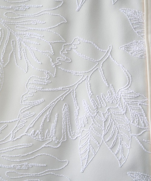 UJOH（ウジョー）の「【UJOH HOMME】Full Open Half Sleeve Shirt（シャツ/ブラウス・メンズ・クリーム/ネイビー・5/4）」の10枚目の写真