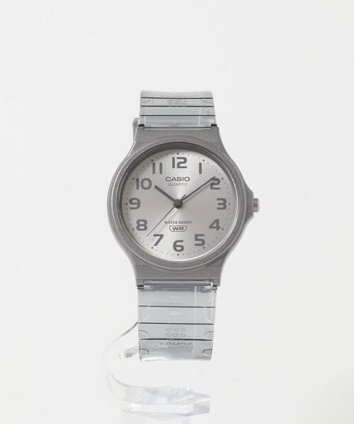 CASIO(カシオ)の「CASIO クリアウォッチ(アナログ腕時計・レディース・グレー/クリア・-)」の1枚目の写真