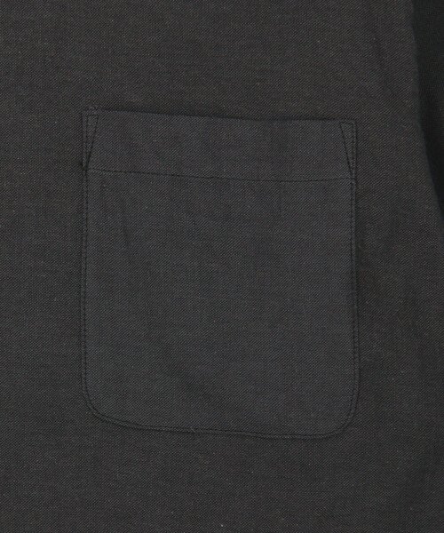 GOLD（ゴールド）の「gold | オックスフォード 半袖オープンカラーシャツ MEN（シャツ/ブラウス・メンズ・ブラック・M/L）」の14枚目の写真