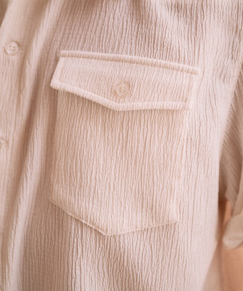 Adoon plain(アドーンプレーン)の「CREPE WESTERN DESIGN SHIRT / 楊柳ウエスタンデザインシャツ(シャツ/ブラウス・メンズ・アイボリー/ライトブルー/ボルドー・MEDIUM/LARGE)」の14枚目の写真
