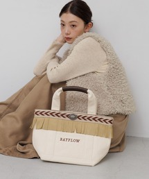 [WEB限定/大人気で復刻!!]フリンジコンチョロゴトートM