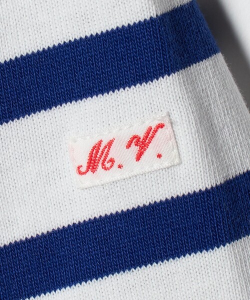 MUVEIL（ミュベール）の「【別注】＜MUVEIL＞６分袖 レース ボーダー カットソー ‐united LOVE project 2026（Tシャツ/カットソー・レディース・ホワイト・38）」の13枚目の写真