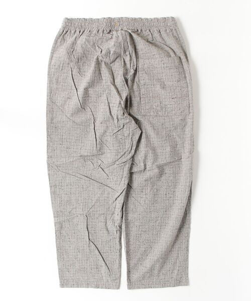 Anachronorm(アナクロノーム)の「【ANACHRONORM】LINEN PLAID EASY PANTS(スラックス・メンズ・グレー/ブラック・2/1)」の3枚目の写真