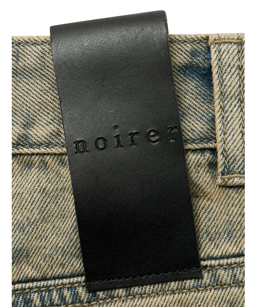 NOIRER（ノイア）の「キャットウォッシングワイドバミューダデニムパンツ（ダスティグレー）（その他パンツ・メンズ・その他・48/50/52）」の6枚目の写真