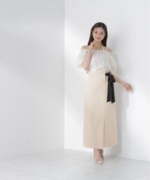 PROPORTION BODY DRESSING | サイドリボンナロースカート / 1216220602(スカート)