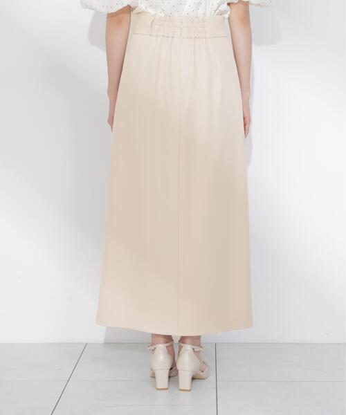 PROPORTION BODY DRESSING(プロポーションボディドレッシング)の「サイドリボンナロースカート / 1216220602(スカート・レディース・ベージュ/ダークグレー・MEDIUM/P/S/SMALL)」の22枚目の写真