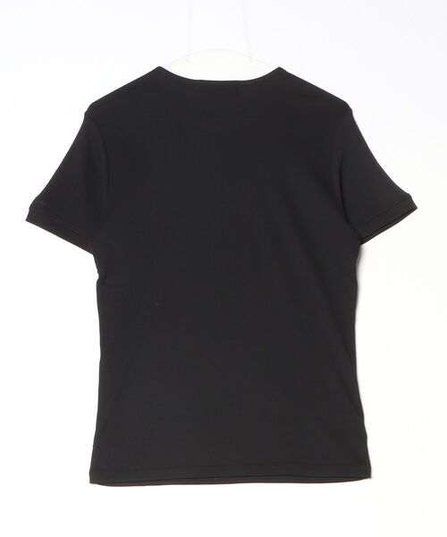 COOK JEANS(クックジーンズ)の「フライス半袖クルーTシャツ(Tシャツ/カットソー・メンズ・ホワイト/ライトグレー/ブラック/ネイビー・MEDIUM/LARGE/X-LARGE)」の5枚目の写真