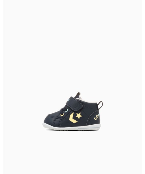 CONVERSE ALL STAR（コンバースオールスター）の「MINI INCHSTAR / ミニ　インチスター（スニーカー・キッズ・ネイビー・6/8/6.5/5/7/7.5/5.5/4.5）」の3枚目の写真
