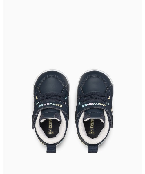 CONVERSE ALL STAR（コンバースオールスター）の「MINI INCHSTAR / ミニ　インチスター（スニーカー・キッズ・ネイビー・6/8/6.5/5/7/7.5/5.5/4.5）」の4枚目の写真