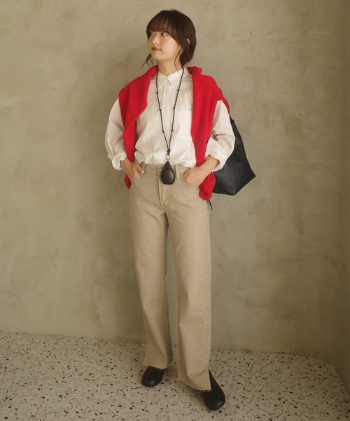 SLOBE IENA(スローブイエナ)の「《WEB限定/追加2》ANTONELLO MASI SLOBE別注 バケツバッグ LUANA(ショルダーバッグ・レディース・ブラック・FREE)」の8枚目の写真