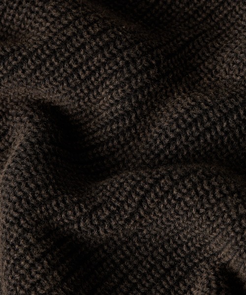 G-STAR(ジースター)の「Washed Rib Roll Neck Knit/ウォッシュド加工リブニットロールネックコットンセーター(ニット/セーター・メンズ・グリーン系その他/ダークブラック・SMALL/X-LARGE/MEDIUM/LARGE)」の9枚目の写真