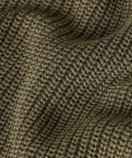 G-STAR(ジースター)の「Washed Rib Roll Neck Knit/ウォッシュド加工リブニットロールネックコットンセーター(ニット/セーター・メンズ・グリーン系その他/ダークブラック・SMALL/X-LARGE/MEDIUM/LARGE)」の8枚目の写真