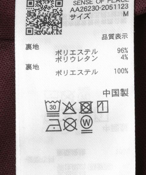 SENSE OF PLACE by URBAN RESEARCH（センスオブプレイスバイアーバンリサーチ）の「シャイニーイージーナロースカート（スカート・レディース・ベージュ/ブラウン/ブラック・MEDIUM/SMALL）」の17枚目の写真