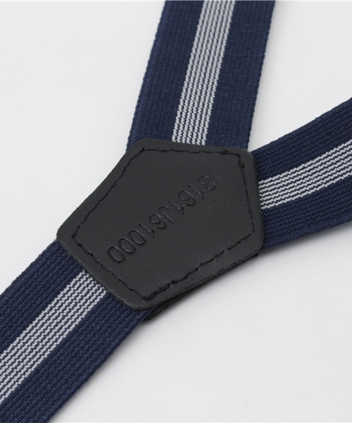 earth music&ecology（アースミュージックアンドエコロジー）の「【2016Spring】テープカラーサスペンダー（サスペンダー・レディース・ネイビー/キャメル・FREE）」の5枚目の写真