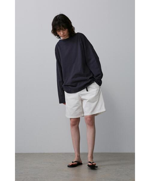 YLEVE(イレーヴ)の「Y / ORGANIC COTTON CHINO SHORTS(その他パンツ・メンズ・ネイビー/ホワイト・4/1)」の12枚目の写真
