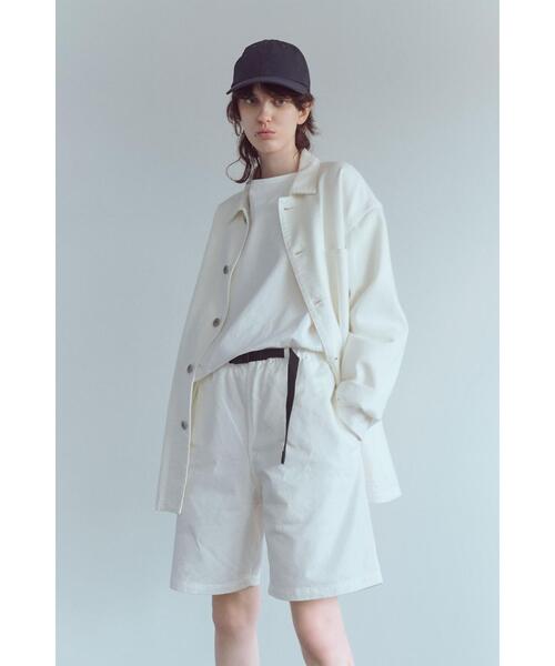 YLEVE(イレーヴ)の「Y / ORGANIC COTTON CHINO SHORTS(その他パンツ・メンズ・ネイビー/ホワイト・4/1)」の18枚目の写真
