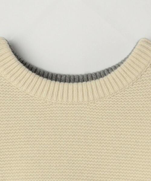 feerique(フィーリック)の「MOGA ウールカシミヤバイカラープルオーバー(ニット/セーター・レディース・ホワイト系その他/ブルー系その他/パープル系その他・2)」の14枚目の写真