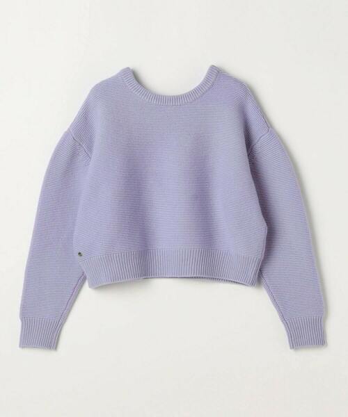 feerique(フィーリック)の「MOGA ウールカシミヤバイカラープルオーバー(ニット/セーター・レディース・ホワイト系その他/ブルー系その他/パープル系その他・2)」の19枚目の写真