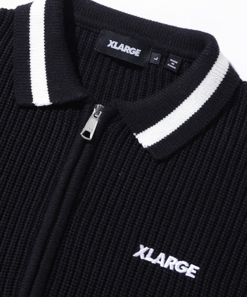 XLARGE（エクストララージ）の「LINE KNIT TOP（ニット/セーター・メンズ・ベージュ/ブラック・XL/L/M/S）」の7枚目の写真