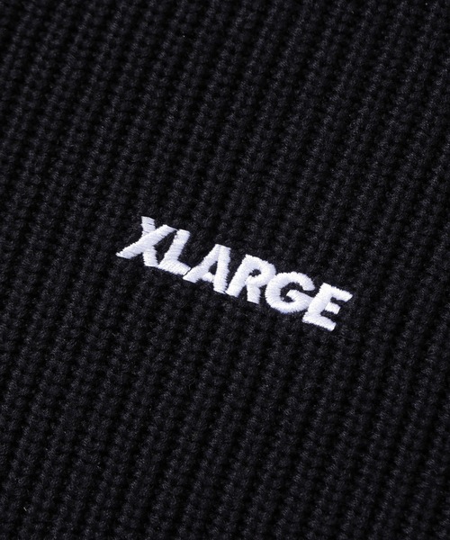 XLARGE（エクストララージ）の「LINE KNIT TOP（ニット/セーター・メンズ・ベージュ/ブラック・XL/L/M/S）」の3枚目の写真
