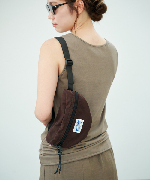 plage(プラージュ)の「BATTLE LAKE / バトルレイク 別注 MINI SHOULDER CANVAS バッグ(ショルダーバッグ・レディース・ブラウン・FREE)」の1枚目の写真