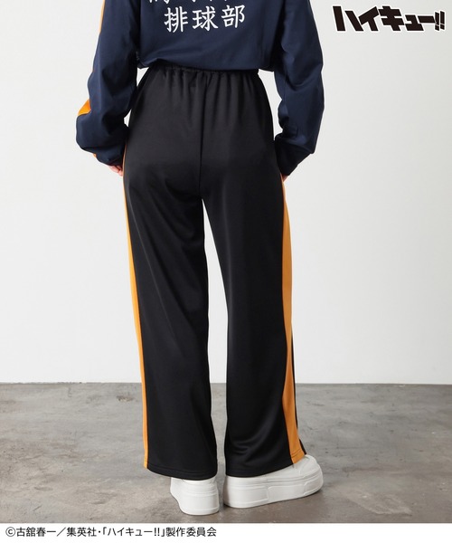 Honeys(ハニーズ)の「ハイキュー!! ジャージパンツ(スウェットパンツ・レディース・レッド系1/ワイン系1/ホワイト系1/ブラック系1・M/LL/L)」の17枚目の写真