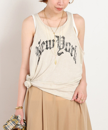 R13 | *【R13/アールサーティーン】NEW YORK RELAXED TANK(Tシャツ/カットソー)
