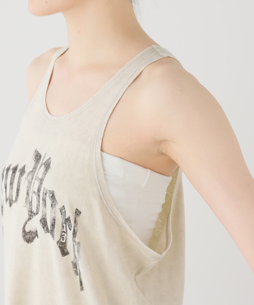 R13(アールサーティーン)の「*【R13/アールサーティーン】NEW YORK RELAXED TANK(Tシャツ/カットソー・レディース・ベージュ・FREE)」の11枚目の写真
