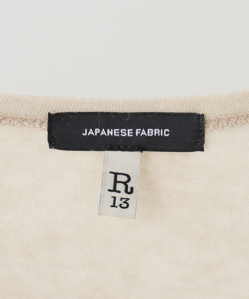 R13(アールサーティーン)の「*【R13/アールサーティーン】NEW YORK RELAXED TANK(Tシャツ/カットソー・レディース・ベージュ・FREE)」の13枚目の写真