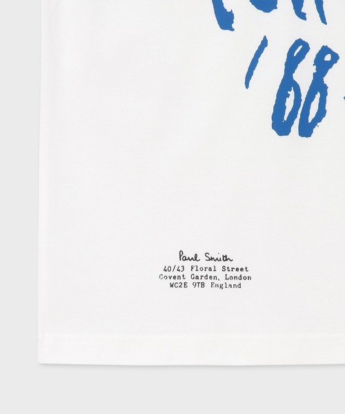 Paul Smith(ポールスミス)の「ウィメンズ "Collection 88-93" 半袖Tシャツ / 265124 J271(Tシャツ/カットソー・レディース・ホワイト/ブラック・MEDIUM)」の3枚目の写真