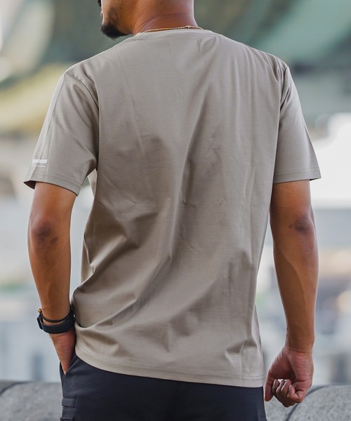 adamsJUGGLER（アダムスジャグラー）の「RTEGマーセライズドティー（Tシャツ/カットソー・メンズ・ホワイト/ブラック/ベージュ・M/L/XL）」の16枚目の写真