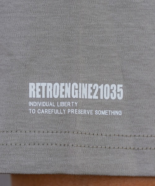 adamsJUGGLER（アダムスジャグラー）の「RTEGマーセライズドティー（Tシャツ/カットソー・メンズ・ホワイト/ブラック/ベージュ・M/L/XL）」の21枚目の写真