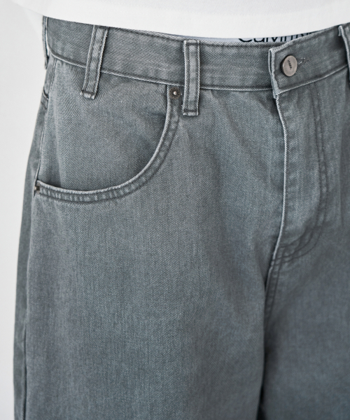 WAAR(ワール)の「M292 カチオンワイドパンツ_セージグレー(その他パンツ・メンズ・その他・SMALL/MEDIUM/LARGE)」の7枚目の写真