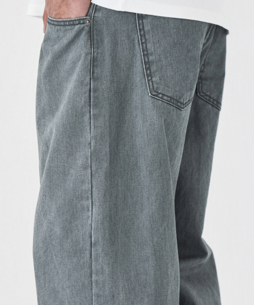 WAAR(ワール)の「M292 カチオンワイドパンツ_セージグレー(その他パンツ・メンズ・その他・SMALL/MEDIUM/LARGE)」の9枚目の写真