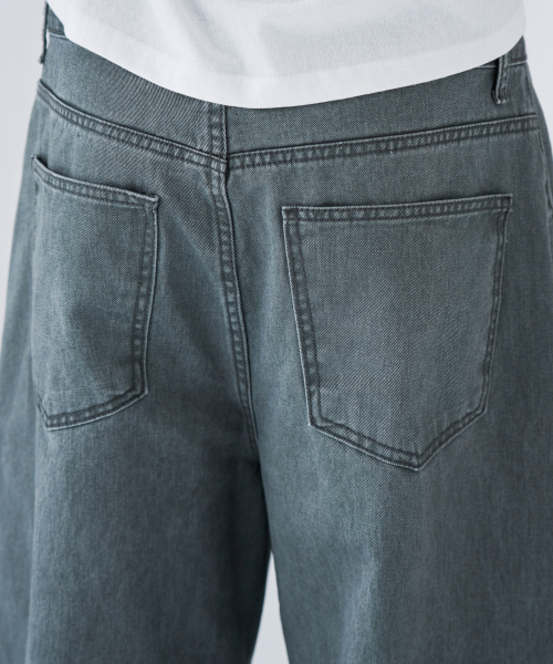 WAAR(ワール)の「M292 カチオンワイドパンツ_セージグレー(その他パンツ・メンズ・その他・SMALL/MEDIUM/LARGE)」の10枚目の写真