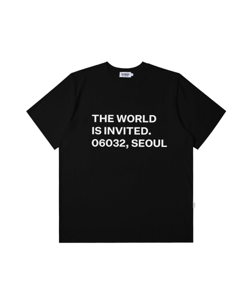 Kompakt Record Bar(コンパクトレコードバー)の「TWII Seoul T-shirt - Black(Tシャツ/カットソー・メンズ・その他・X-LARGE/XX-LARGE/MEDIUM/LARGE)」の1枚目の写真