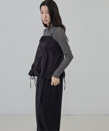 ナイロンギャザービスチェ