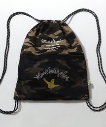 Mark Gonzales（マーク・ゴンザレス）の「MARK GONZALES ARTWORK COLLECTION マークゴンザレス 別注 メッシュポケット ドローコード アソート ナップサック メンズ レディース（バックパック/リュック）」