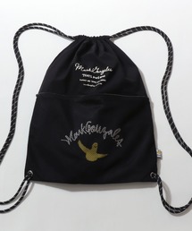 Mark Gonzales | MARK GONZALES ARTWORK COLLECTION/マークゴンザレス 別注 メッシュポケット ドローコード アソート ナップサック メンズ レディース(バックパック/リュック)