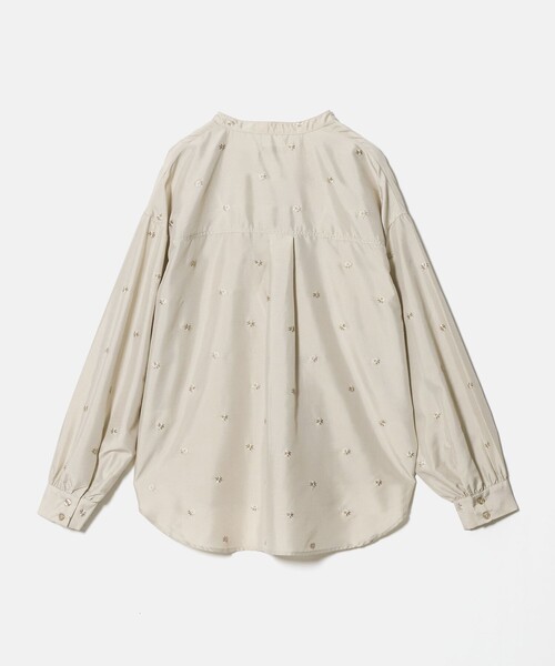 A DAY IN THE LIFE UNITED ARROWS(アデイインザライフユナイテッドアローズ)の「エンブロイダリースキッパーシャツ <A DAY IN THE LIFE>(シャツ/ブラウス・レディース・ダークブラウン/ブラック/ベージュ・FREE)」の17枚目の写真