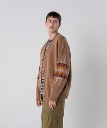 PENDLETON（ペンドルトン）の「シェットランドウール ジャガードVネックカーディガン（カーディガン/ボレロ）」