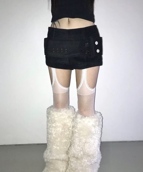 LAMPOON(ランプーン)の「コーデュロイショートパンツ(その他パンツ・レディース・ブラック/ベージュ/ブラウン・SMALL/MEDIUM/LARGE)」の16枚目の写真