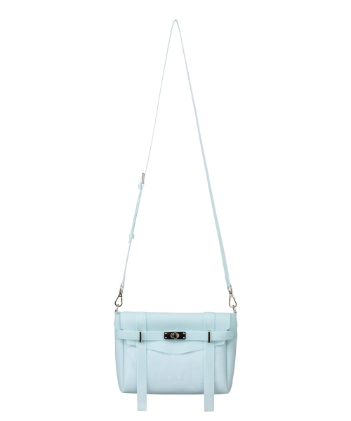 DEINET(ダイニット)の「JELLY POINT CROSS BAG IN ICE BLUE(メッセンジャーバッグ・レディース・その他・FREE)」の1枚目の写真
