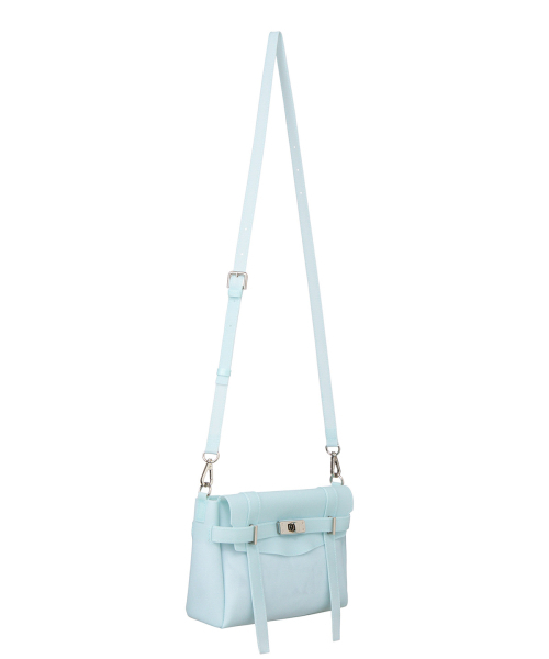 DEINET(ダイニット)の「JELLY POINT CROSS BAG IN ICE BLUE(メッセンジャーバッグ・レディース・その他・FREE)」の2枚目の写真