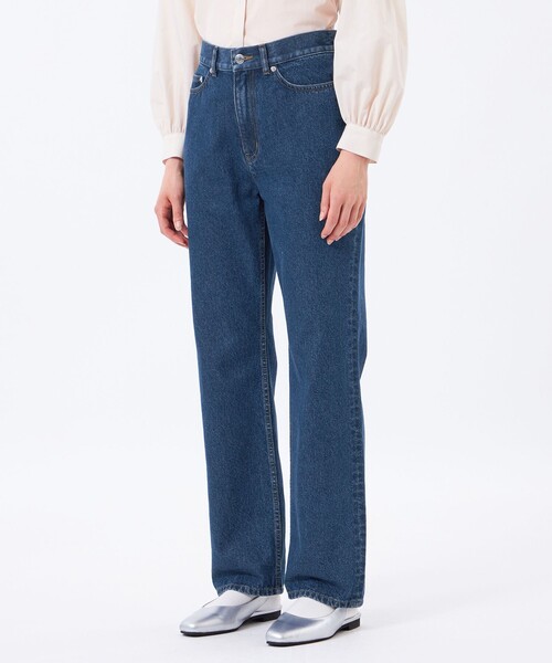 MACKINTOSH PHILOSOPHY（ﾏｯｷﾝﾄｯｼｭ ﾌｨﾛｿﾌｨｰ）の「ストレートデニムパンツ（デニムパンツ・レディース・ブルー・36）」の11枚目の写真