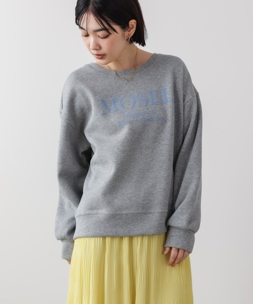 Bou Jeloud(ブージュルード)の「MOSELフロッキーロゴプルオーバー(その他トップス・レディース・ブラック/グレー/オフホワイト・FREE)」の15枚目の写真