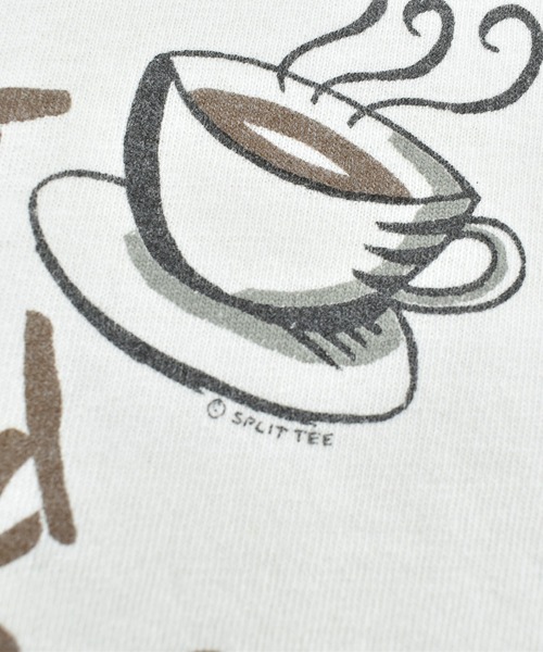 VINTAGE(ヴィンテージ)の「【USED】DELTA “Instant Human Just Add Coffee” メッセージ Tシャツ(Tシャツ/カットソー・メンズ・ホワイト・X-LARGE)」の3枚目の写真