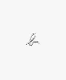 "b,"ロゴ ピアス